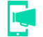 Mobile App Marketing Icon